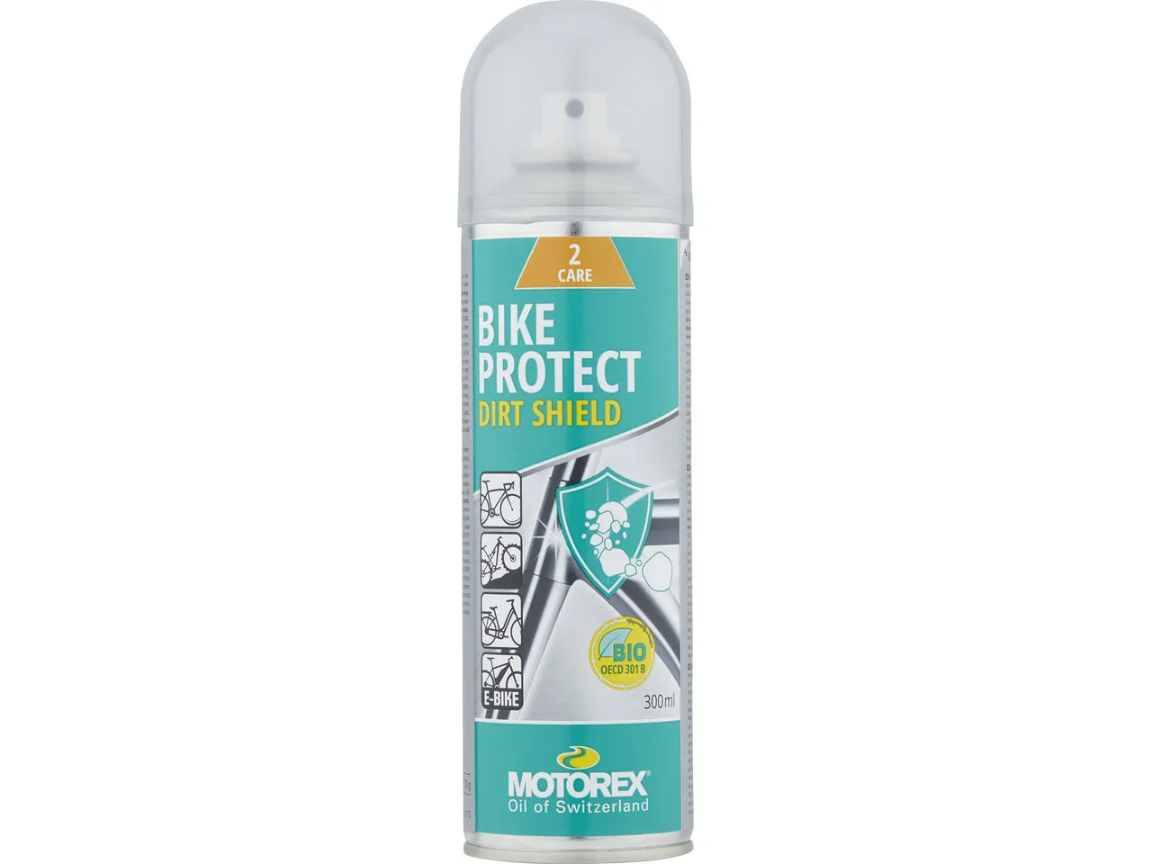 Motorex Bike Protect Bio Pflegespray, Sprühdose, 300ml Motorex Bike Protect Bio Pflegespray, Sprühdose, 300ml