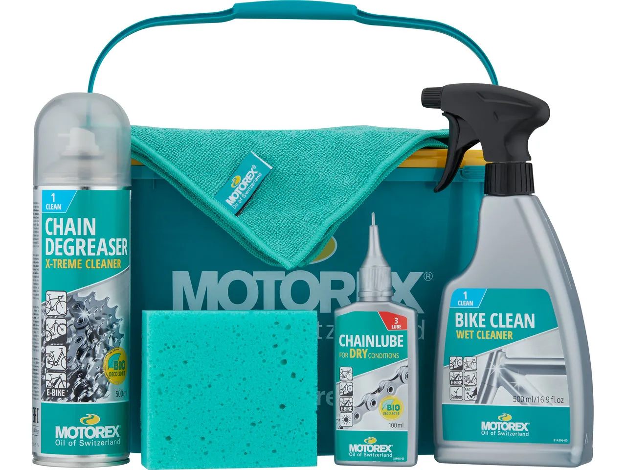 Motorex Bike Reinigungskit, Green, One Size Motorex Bike Reinigungskit, Green, One Size