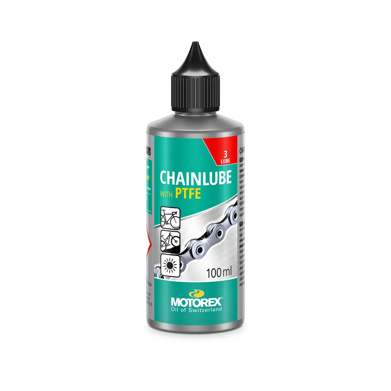 Motorex Fahrradkettenschmiermittel mit ptfe Bürette Unisex, grau, 20ml Motorex Fahrradkettenschmiermittel mit ptfe Bürette Unisex, grau, 20ml