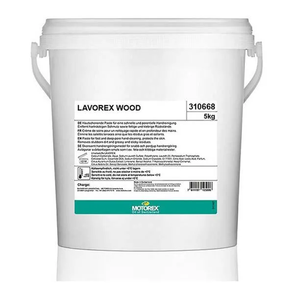 Motorex Lavorex Wood Handseife 5kg, White, One Size Motorex Lavorex Wood Handseife 5kg, White, One Size