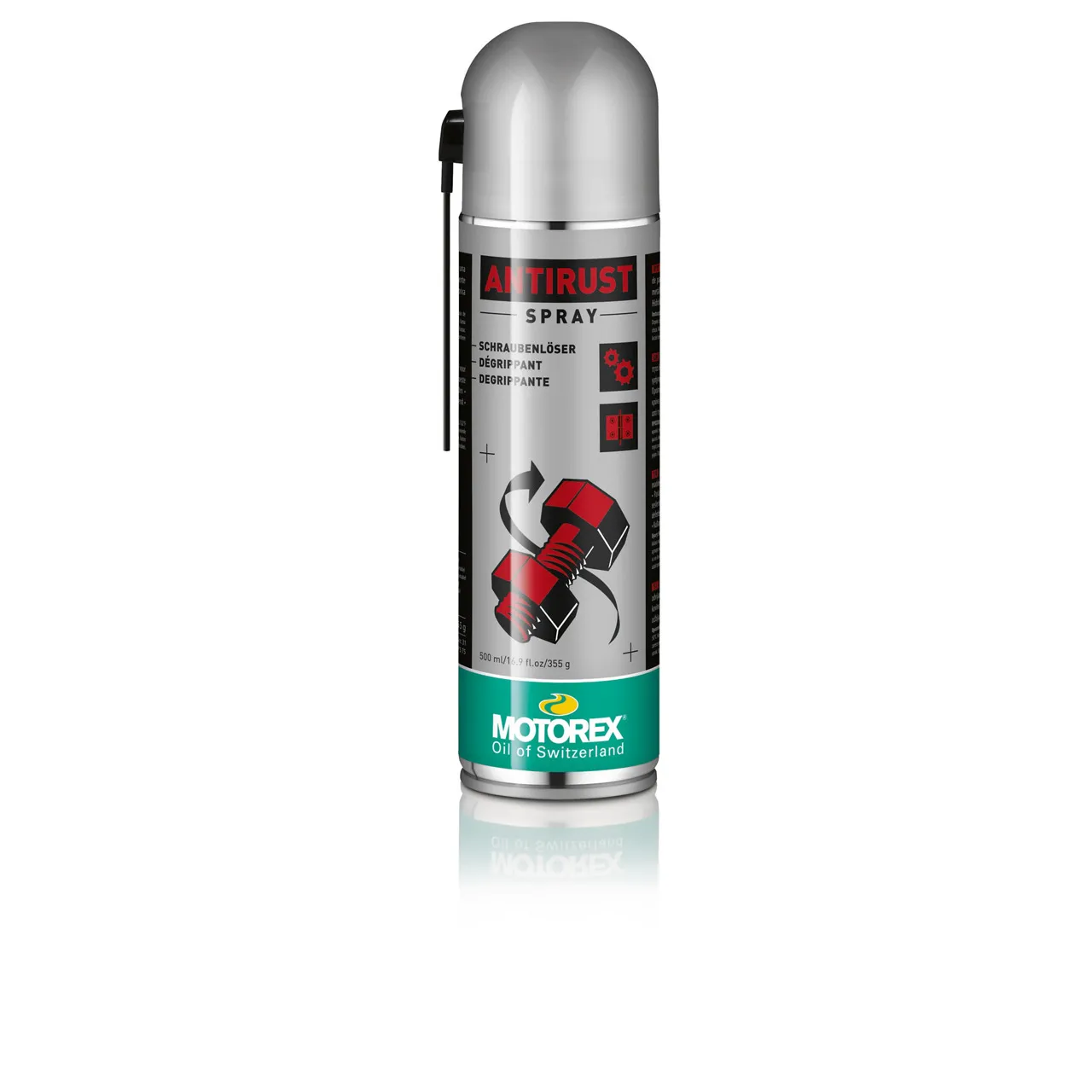 Motorex Rostschutzspray Unisex, grau, 500ml Motorex Rostschutzspray Unisex, grau, 500ml