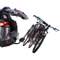 MOTTEZ Fahrradträger für 3 Fahrräder Unisex