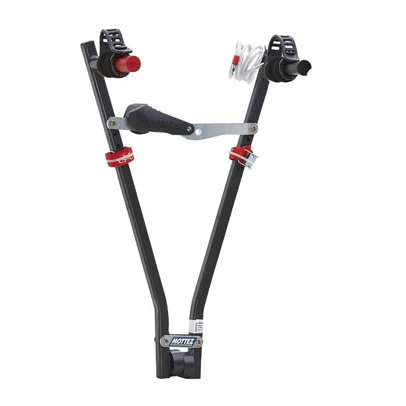 MOTTEZ Fahrradträger für hängende Anhängerkupplung Mottez Jupiter E-Bike Syteme Easy Unisex, schwarz, TU MOTTEZ Fahrradträger für hängende Anhängerkupplung Mottez Jupiter E-Bike Syteme Easy Unisex, schwarz, TU