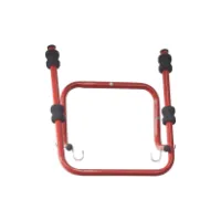 MOTTEZ Wandhalterung für 2 Fahrräder, klappbar Unisex