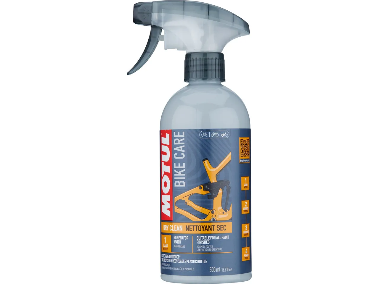 Motul Dry Clean Fahrradreiniger, Sprühflasche, 500ml Motul Dry Clean Fahrradreiniger, Sprühflasche, 500ml