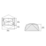 Mountain Hardwear Aspect 2p Zelt, Grey ice, 2PL