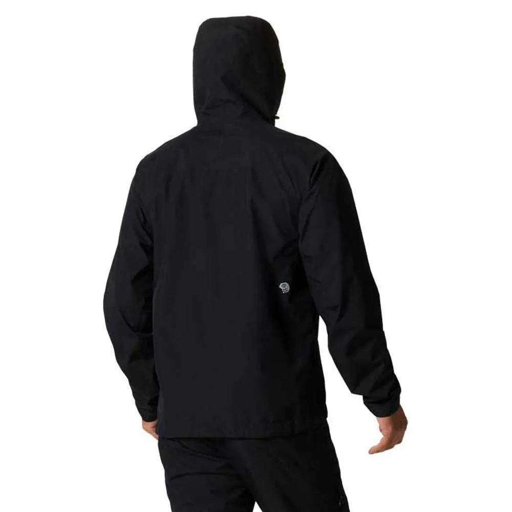 Mountain Hardwear Exposure Goretex Jacke, Black Mountain Hardwear Exposure Goretex Jacke, Black