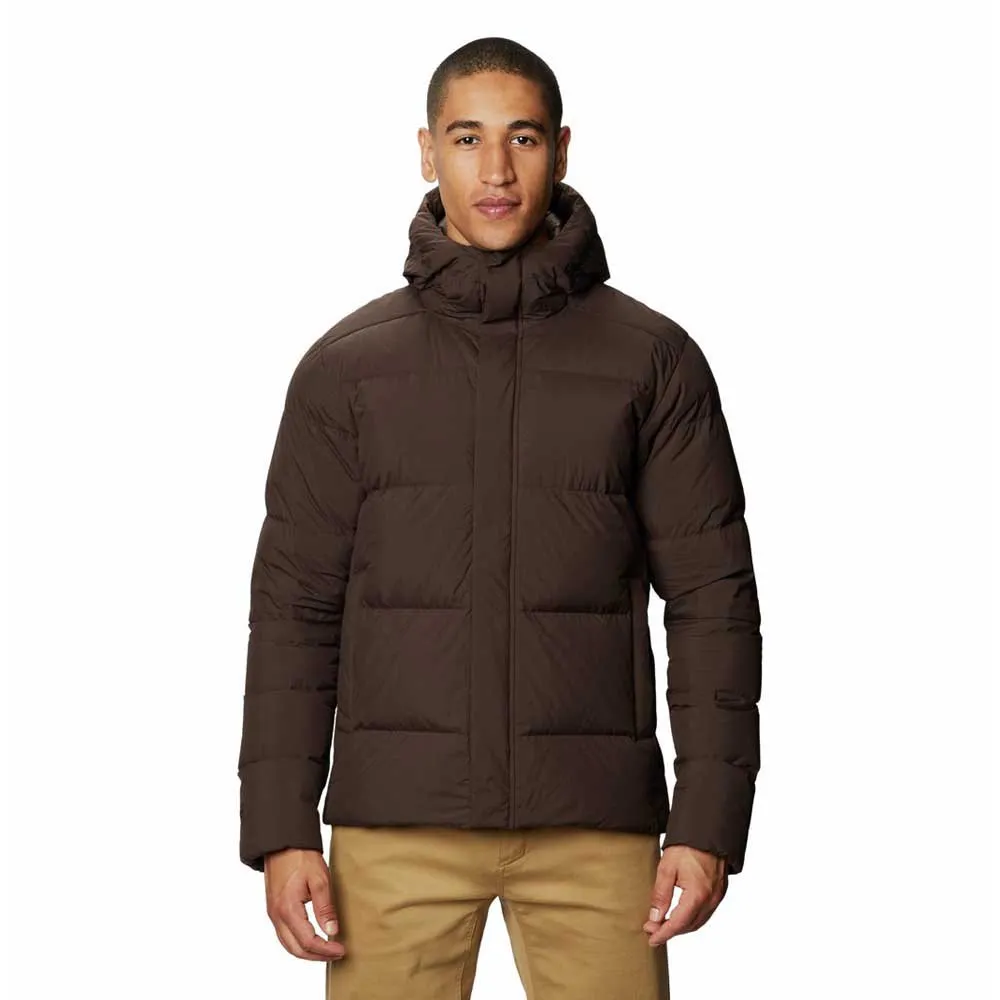 Mountain Hardwear Glacial Storm Daunenjacke, Dark ash