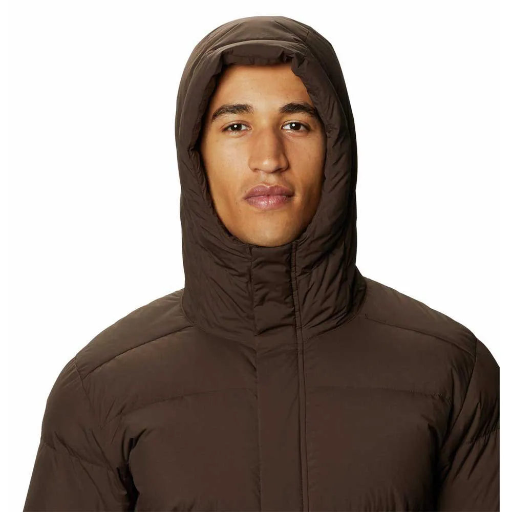 Mountain Hardwear Glacial Storm Daunenjacke, Dark ash