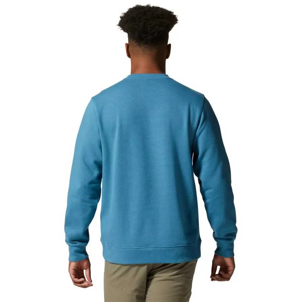 Mountain Hardwear Mhw Logo Crew Sweatshirt, Caspian Mountain Hardwear Mhw Logo Crew Sweatshirt, Caspian