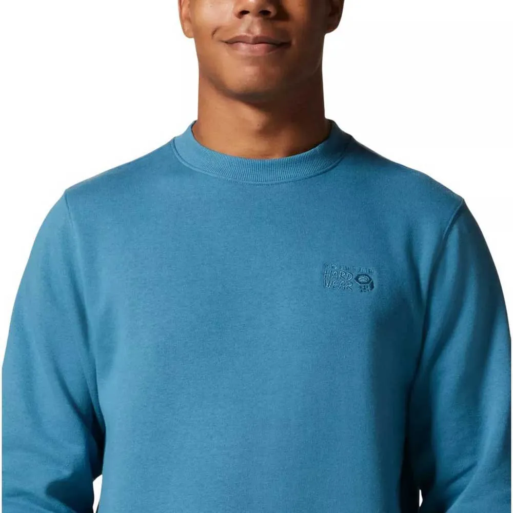 Mountain Hardwear Mhw Logo Crew Sweatshirt, Caspian Mountain Hardwear Mhw Logo Crew Sweatshirt, Caspian