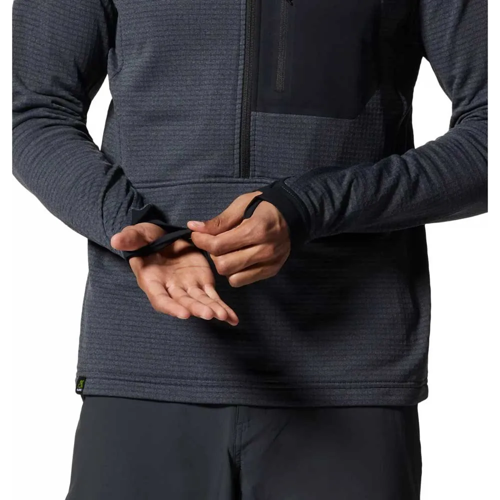 Mountain Hardwear Polartec® Power Grid Fleece Mit Halbem Reißverschluss
