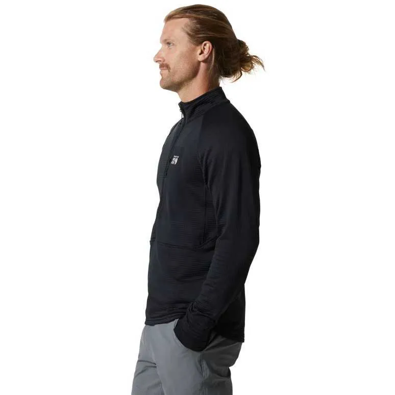 Mountain Hardwear Polartec® Power Grid™ Jacke, Black Mountain Hardwear Polartec® Power Grid™ Jacke, Black