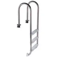 Mountfield Azuro Schmale 3-stufige Kunststoff-poolleiter Für Aufstellbecken 110 Cm