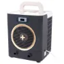 Mountfield Azuro Wärmepumpe Mini-33 Heizung 3.2kw ³/h 1-4 M, Black / yellow / beige, One Size