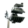 MSC BIKES 2 Bikes Fahrradmontageständer, Silver / black, 120-165 x 80 x 60cm