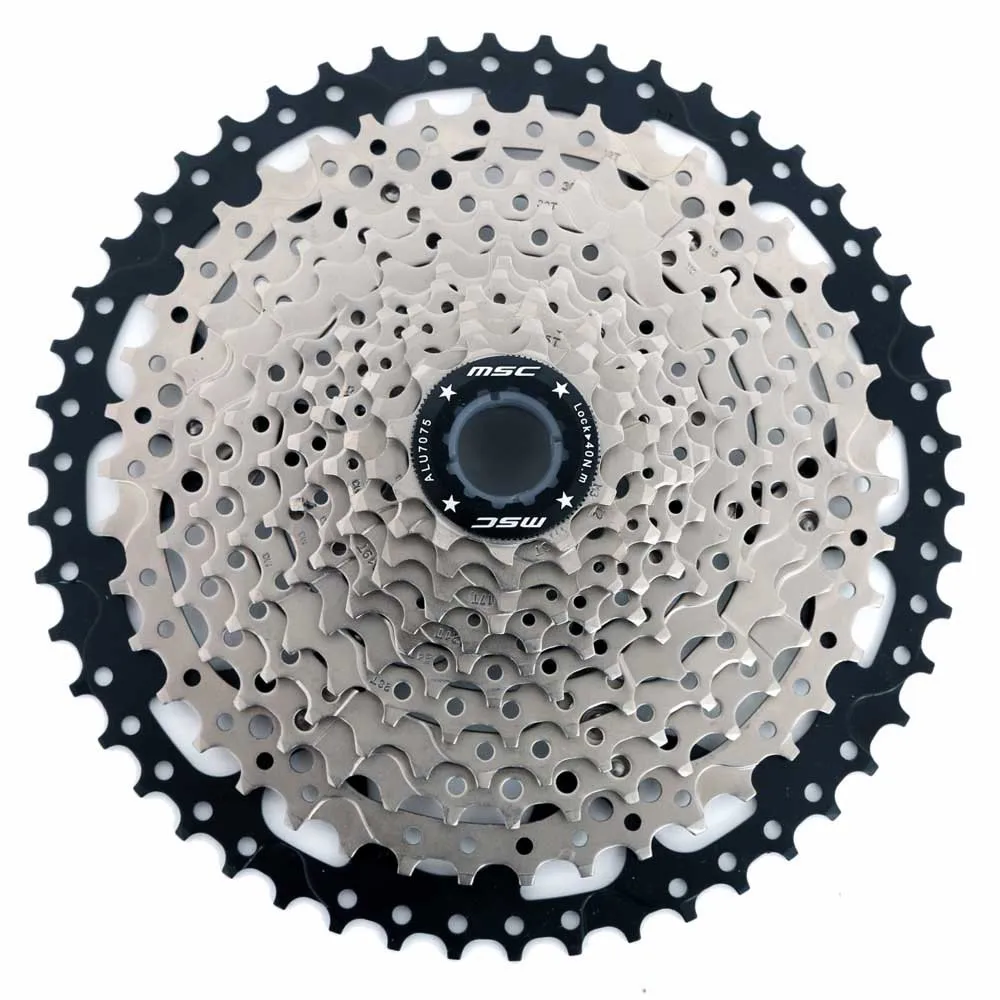 MSC BIKES 2 Spider Light Kassette, Black, 12s, 11-52t
