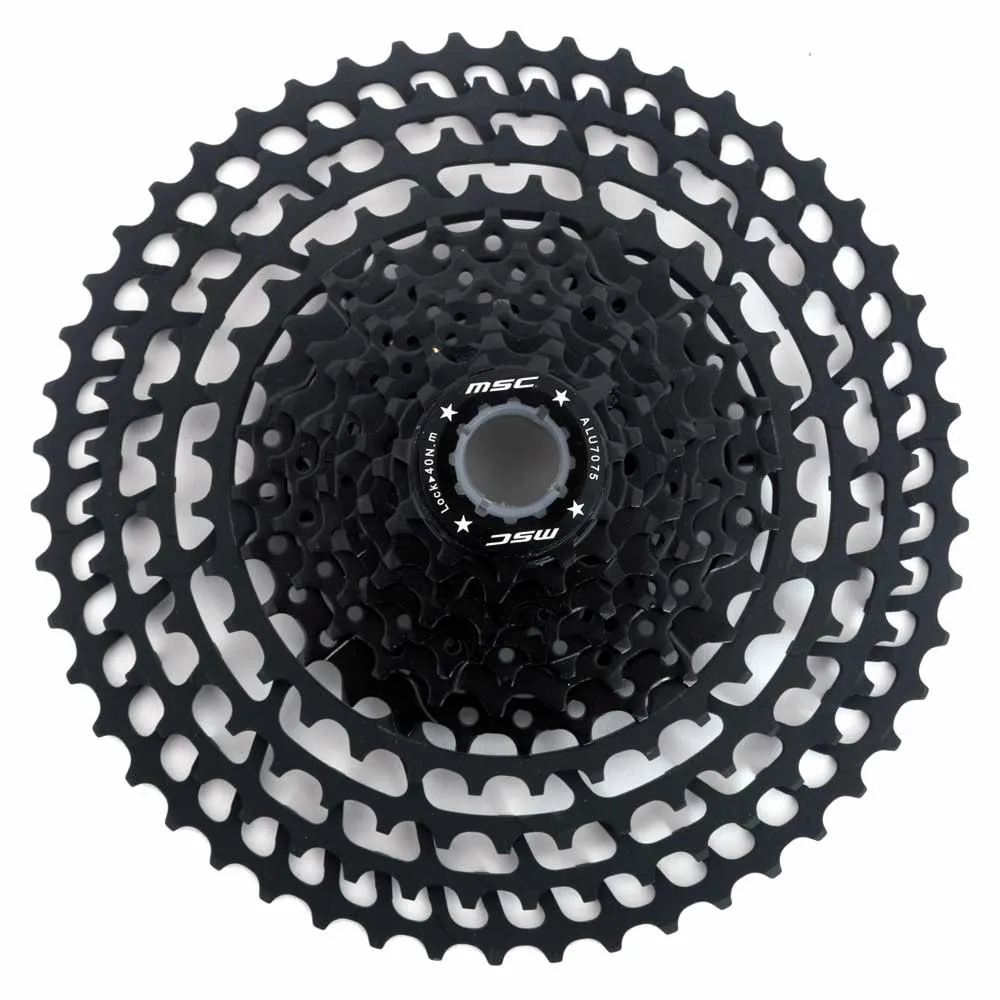 MSC BIKES 2 Spider Light Kassette, Black, 12s, 11-52t