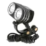 MSC BIKES 2000 Double Frontlicht, Black, 2000 Lumina