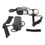 MSC BIKES 2000 Double Frontlicht, Black, 2000 Lumina