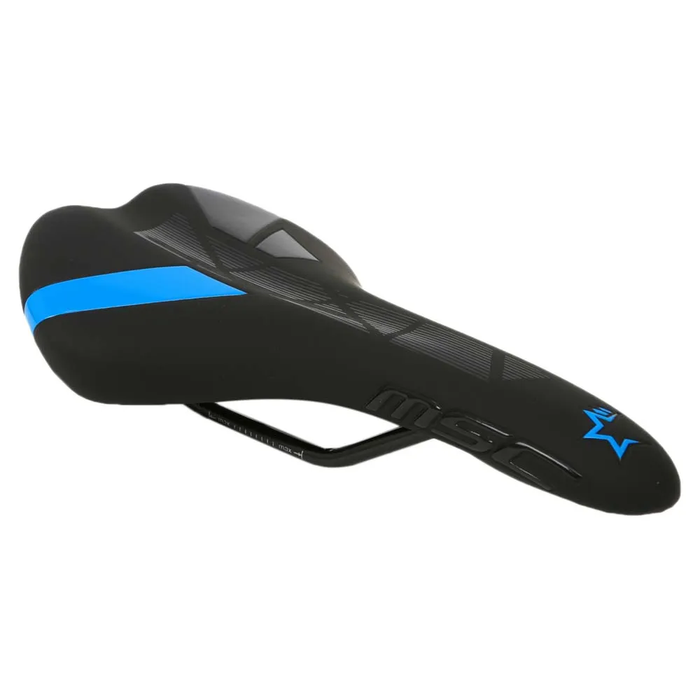 MSC BIKES 2017 Sattel, Blue, 170mm MSC BIKES 2017 Sattel, Blue, 170mm