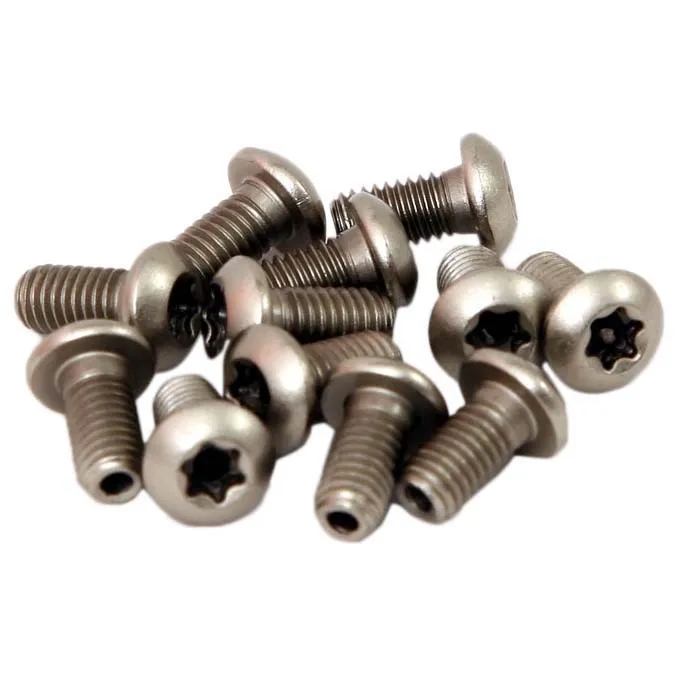 MSC BIKES Allen Steel Hollow Scheibenbremsschrauben 12einheit, Silver, M5 X 10mm MSC BIKES Allen Steel Hollow Scheibenbremsschrauben 12einheit, Silver, M5 X 10mm