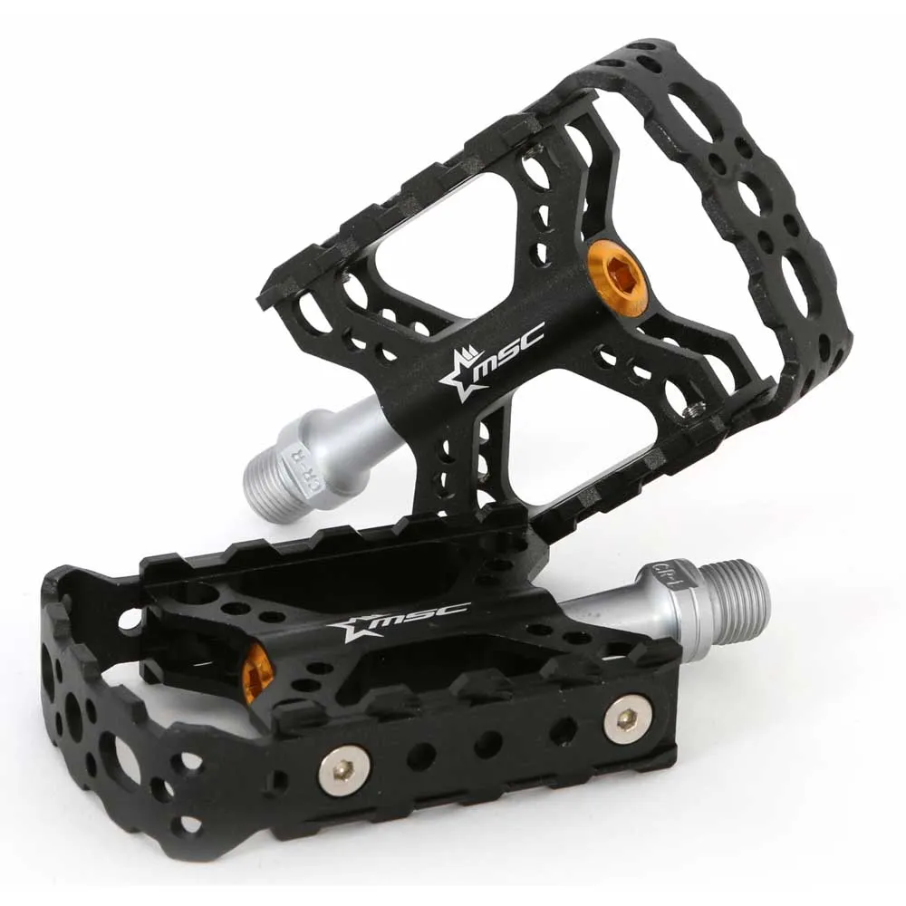 MSC BIKES Alu 6063t5 Crmo Pedale MSC BIKES Alu 6063t5 Crmo Pedale