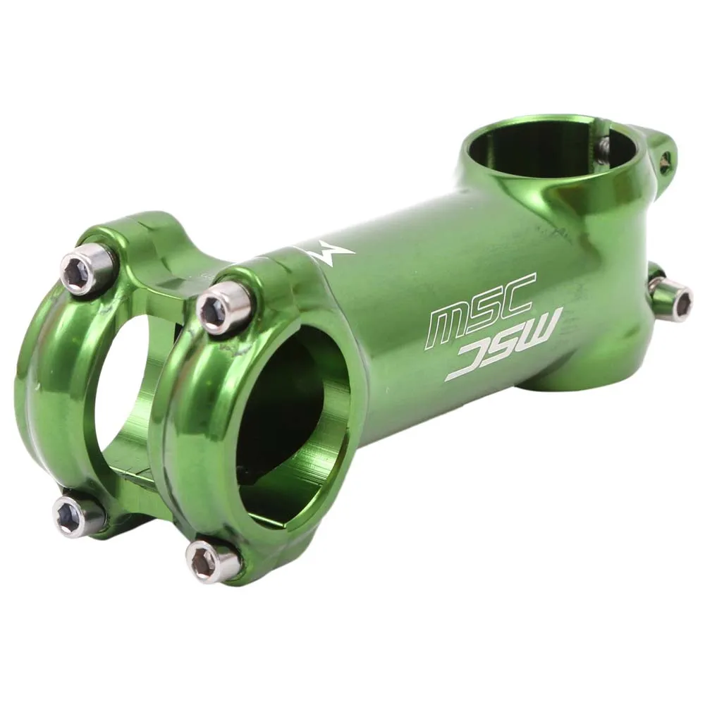 MSC BIKES As007n Fahrradvorbau, Green, 100mm, 7º