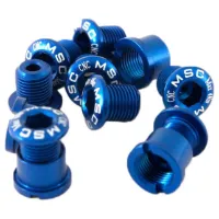 MSC BIKES Chainring Bolts Kit Alu7075t6 Kettenblattschraubensatz 12 Einheiten MSC BIKES Chainring Bolts Kit Alu7075t6 Kettenblattschraubensatz 12 Einheiten
