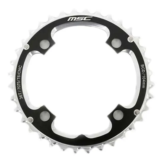 MSC BIKES Cnc Alu7075 4 Arm 104 Bcd Pl36tb Kettenblatt MSC BIKES Cnc Alu7075 4 Arm 104 Bcd Pl36tb Kettenblatt