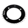 MSC BIKES Cnc Alu7075 4 Arm 104 Bcd Pl36tdh Kettenblatt, Black, 39t