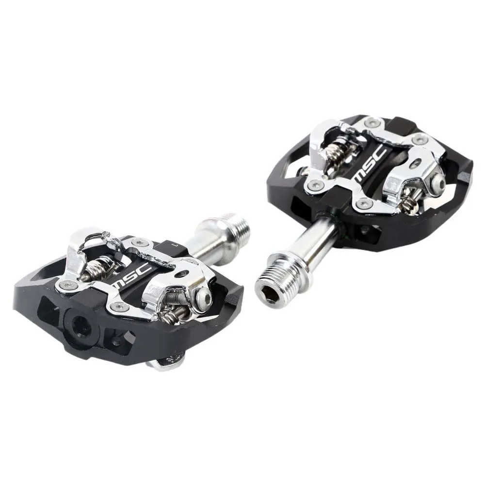 MSC BIKES Crmo Spd Pedale, Black, One Size MSC BIKES Crmo Spd Pedale, Black, One Size