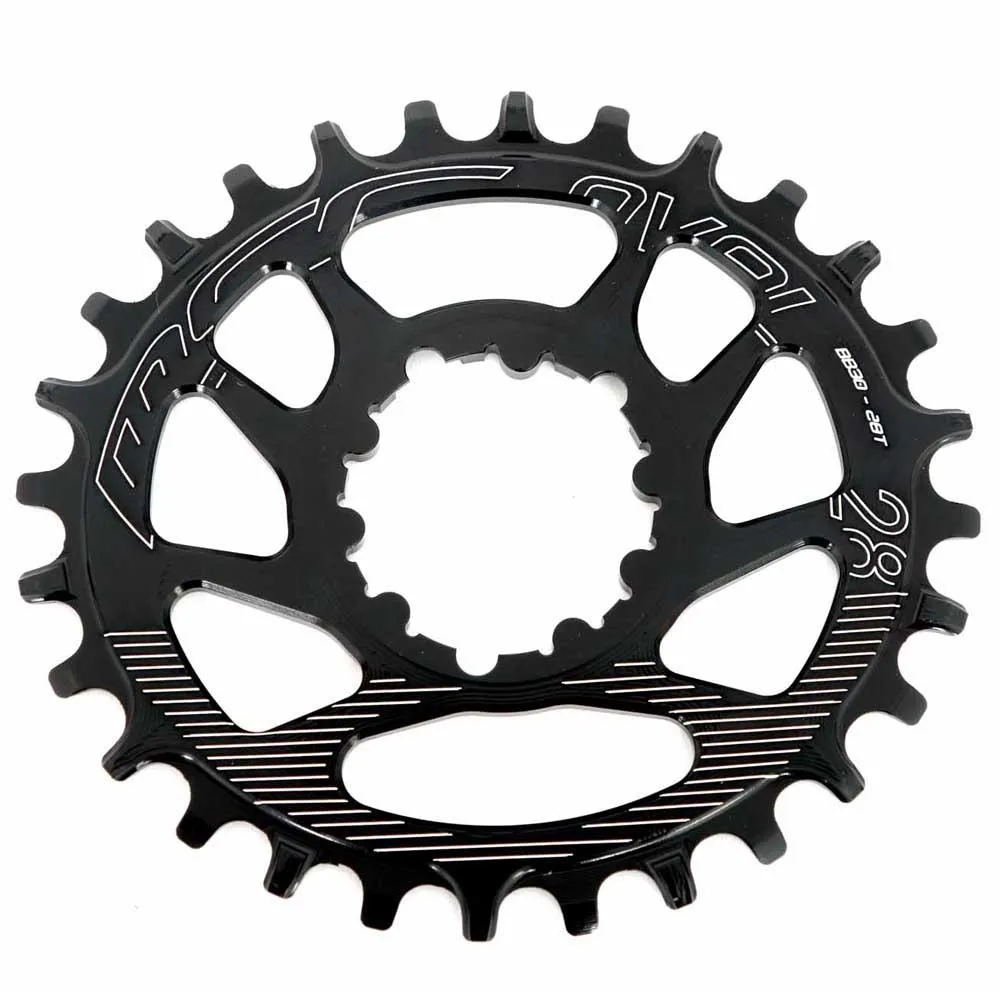MSC BIKES Direct Mount Sram Bb30 Oval Kettenblatt, Black, 28t MSC BIKES Direct Mount Sram Bb30 Oval Kettenblatt, Black, 28t