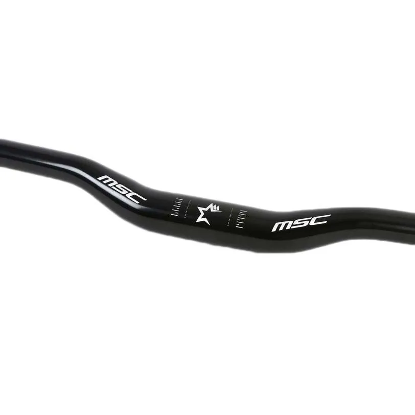 MSC BIKES Double Alu Lenker, Black, 31.8mm, 770mm MSC BIKES Double Alu Lenker, Black, 31.8mm, 770mm