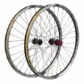MSC BIKES Enduro Aluminium 27.5´´ Disc Mtb-laufradsatz, White / black, 15 x 100 / 12 x 135mm, Shimano/Sram HG