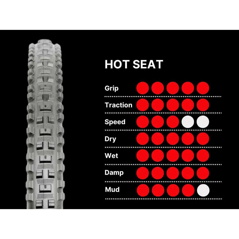 MSC BIKES Hot Seat 2c Dh Xtrem Shield 60tpi Tubeless 29´´ X 2.50 Mtb-reifen, Black, 29" x 2.50 MSC BIKES Hot Seat 2c Dh Xtrem Shield 60tpi Tubeless 29´´ X 2.50 Mtb-reifen, Black, 29" x 2.50