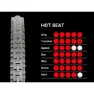 MSC BIKES Hot Seat 2c Dh Xtrem Shield 60tpi Tubeless 29´´ X 2.50 Mtb-reifen, Black, 29" x 2.50