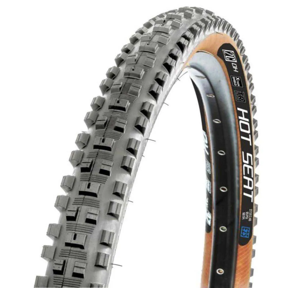 MSC BIKES Hot Seat 2c Xtrem Shield Tubeless 27.5´´ X 2.40 Steifer Mtb-reifen, Black / brown, 27.5" x 2.40 MSC BIKES Hot Seat 2c Xtrem Shield Tubeless 27.5´´ X 2.40 Steifer Mtb-reifen, Black / brown, 27.5" x 2.40