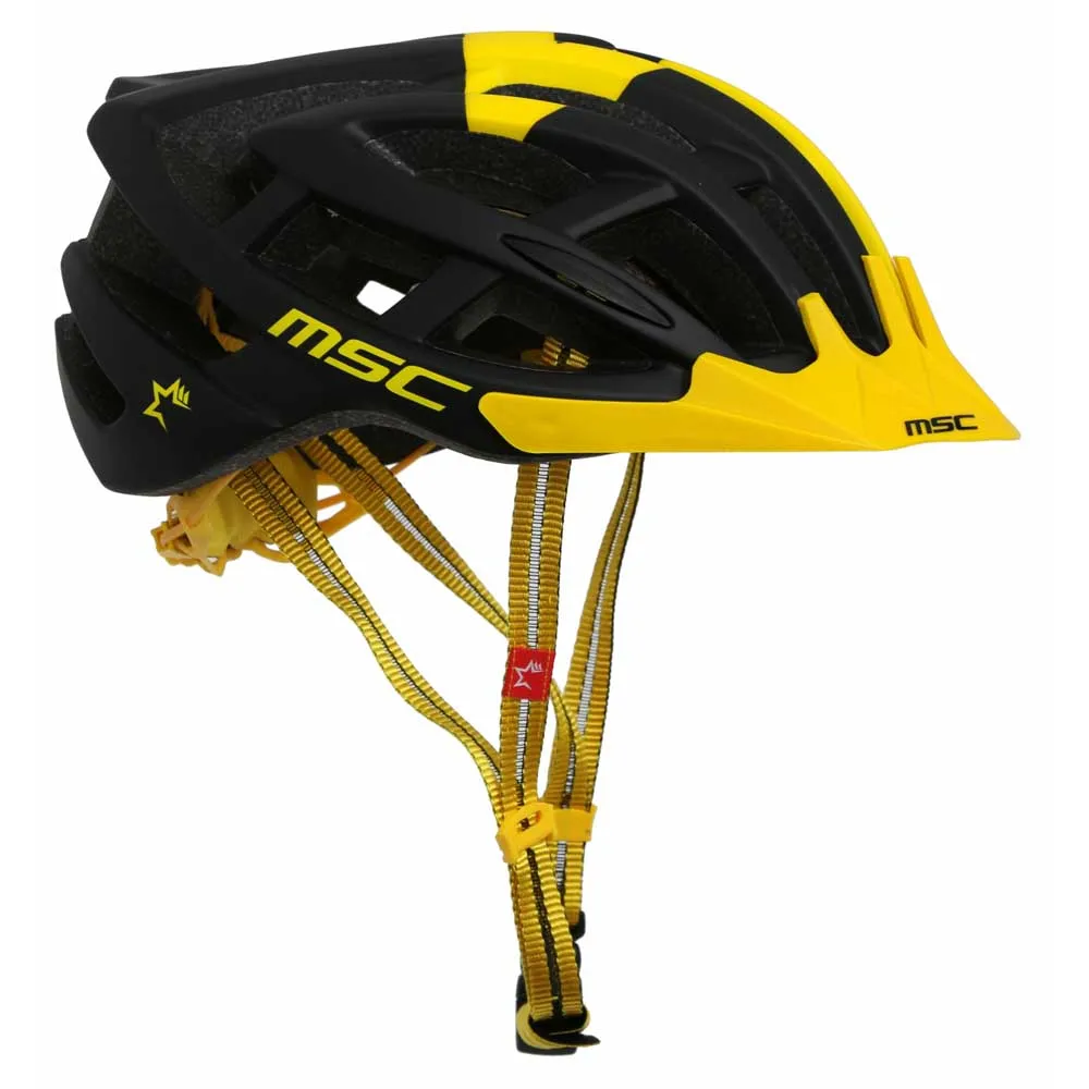 MSC BIKES Hx100smbkye Mtb-helm, Black / yellow MSC BIKES Hx100smbkye Mtb-helm, Black / yellow