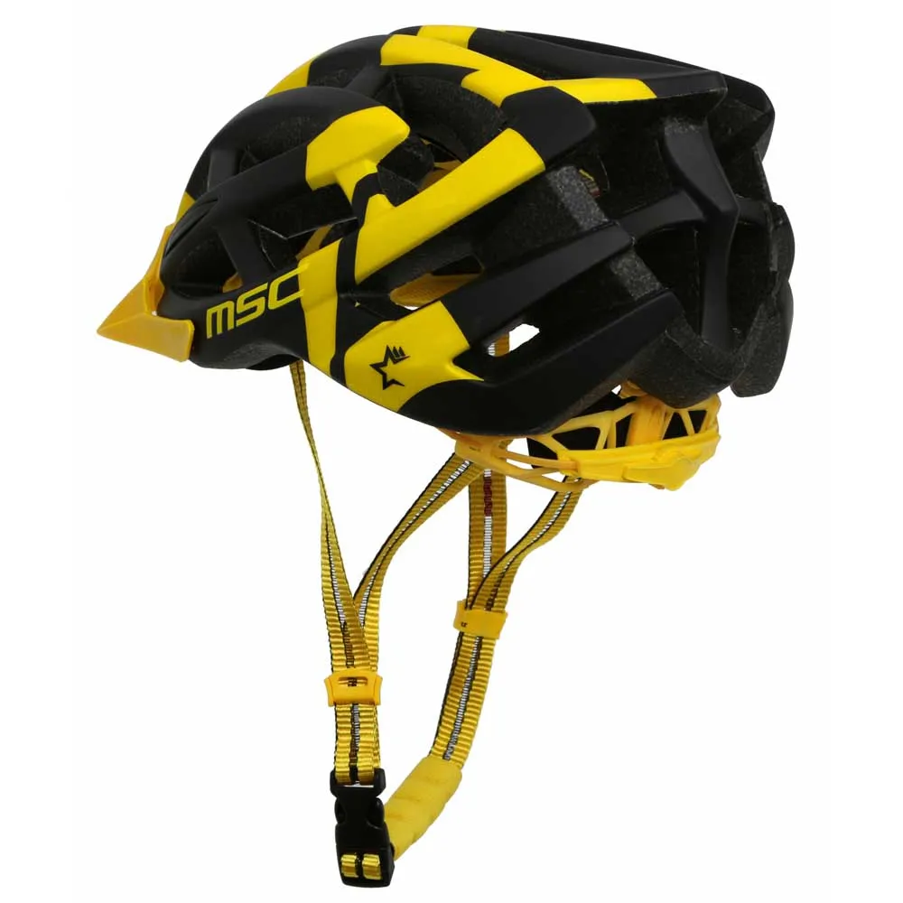 MSC BIKES Hx100smbkye Mtb-helm, Black / yellow MSC BIKES Hx100smbkye Mtb-helm, Black / yellow