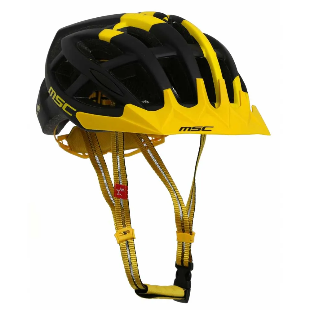 MSC BIKES Hx100smbkye Mtb-helm, Black / yellow MSC BIKES Hx100smbkye Mtb-helm, Black / yellow