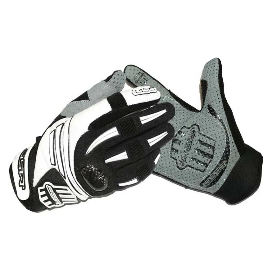 MSC BIKES Mad Handschuhe, White / grey / black