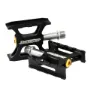 MSC BIKES Microflat Crmo Pedale, Black, One Size