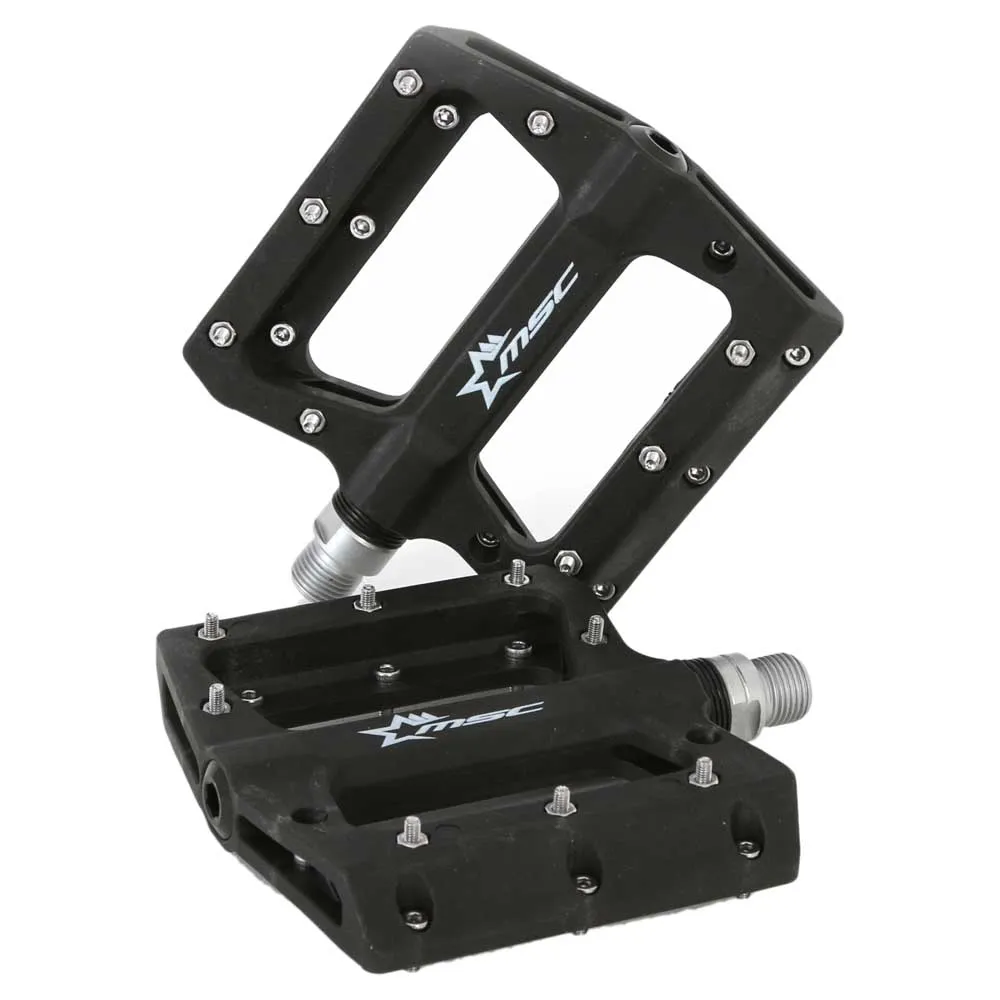 MSC BIKES Nylon Platform Crmo Pedale MSC BIKES Nylon Platform Crmo Pedale