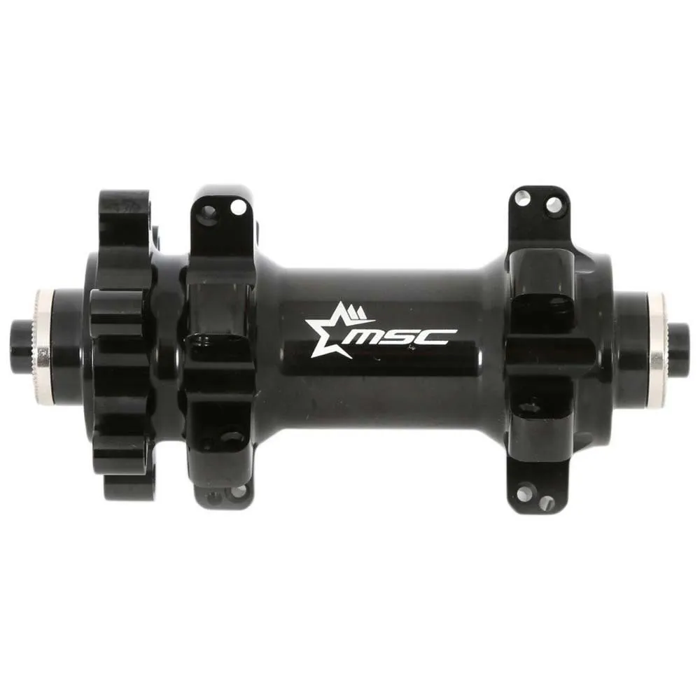 MSC BIKES Qr Ibr Disc Vorderradnabe, Black, 24H, 9 x 100mm MSC BIKES Qr Ibr Disc Vorderradnabe, Black, 24H, 9 x 100mm