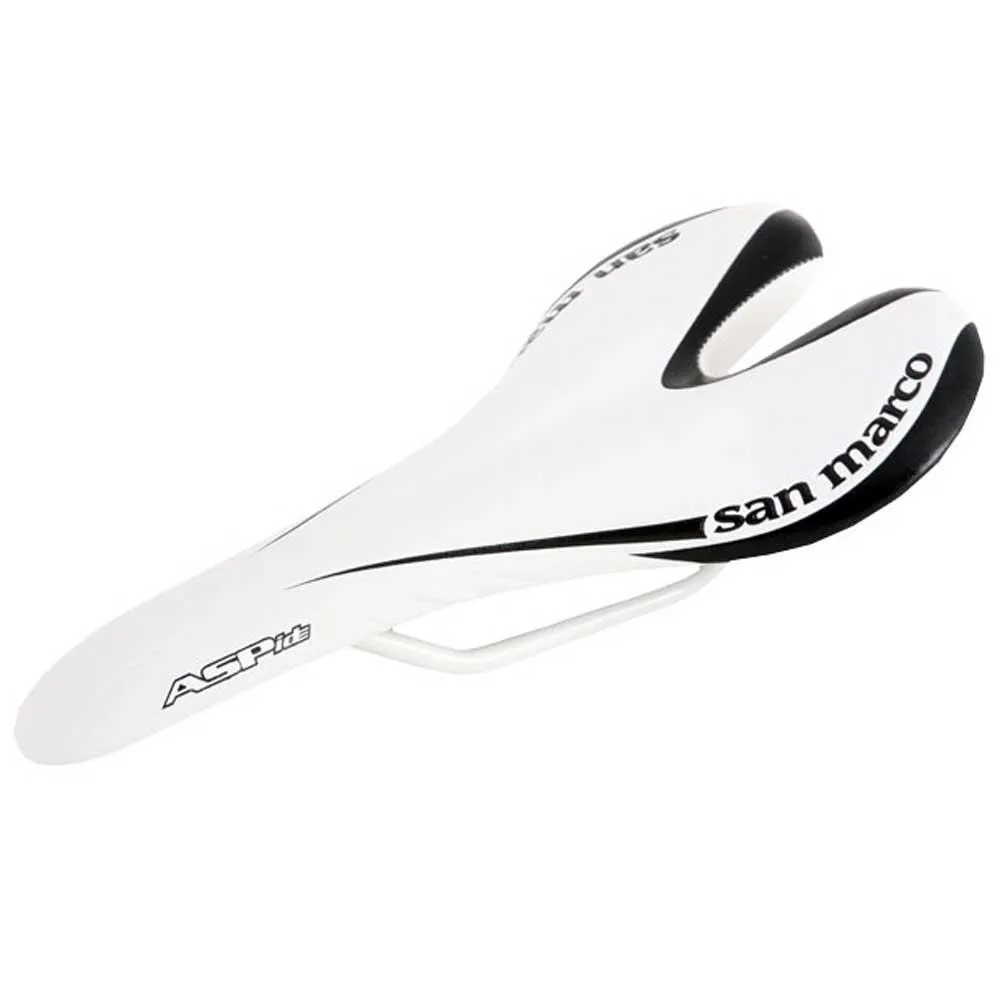 MSC BIKES San Marco Aspide Microfeel Sattel, White, One Size
