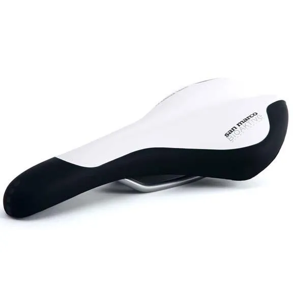 MSC BIKES San Marco Bioaktive Provip Advance Sattel, White / black, One Size MSC BIKES San Marco Bioaktive Provip Advance Sattel, White / black, One Size