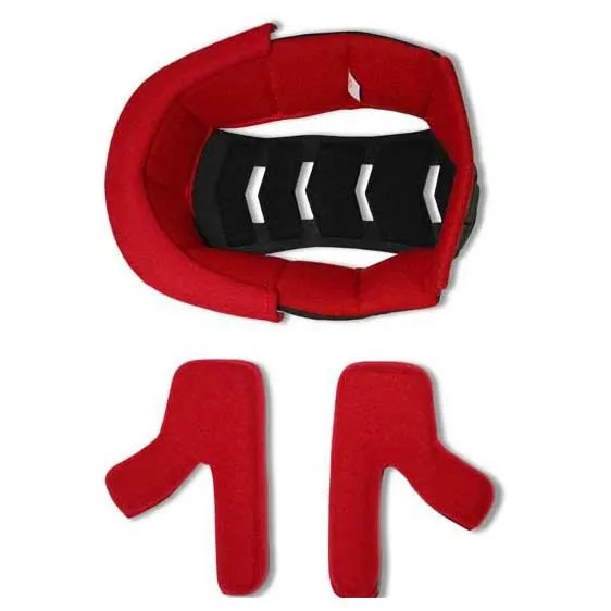 MSC BIKES Spare Foam S For Two Faced Helmet Innenpolsterung, Red