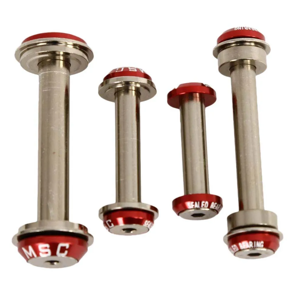MSC BIKES Stahl Carbon Bolts Kitkonceptcar, Silver, One Size MSC BIKES Stahl Carbon Bolts Kitkonceptcar, Silver, One Size