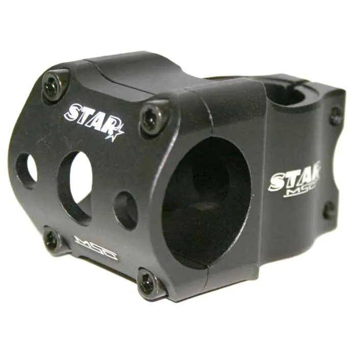 MSC BIKES Star 318 Mm W/reducer To 254 Mm Fahrradvorbau, Black, 50mm, 5º